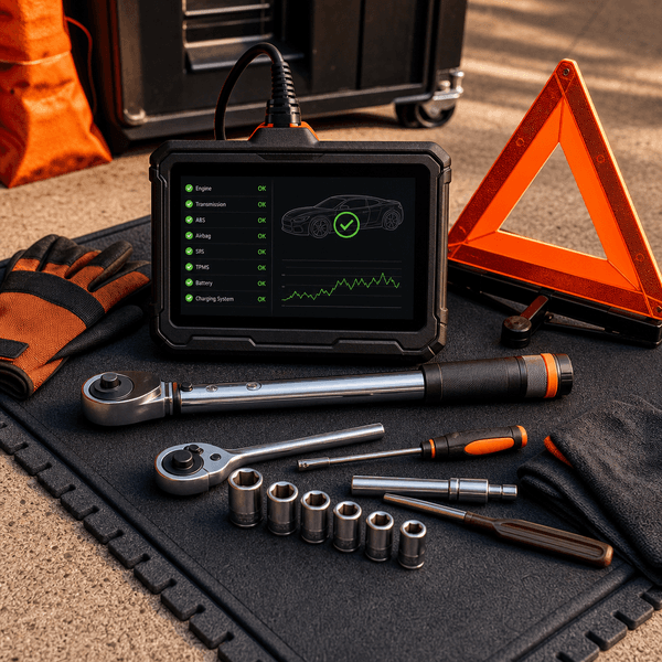 Asher Mobile Mechanics tools and diagnostic gear in Ocala