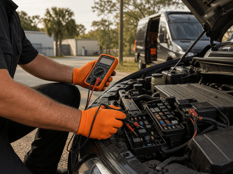 alternator and battery testing in Ocala